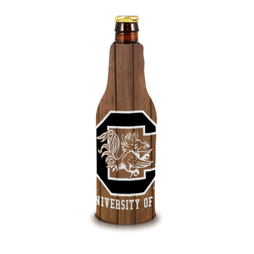 USC Wood Bottle Koozie