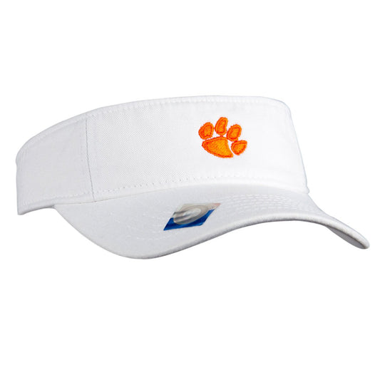 Clemson White Visor